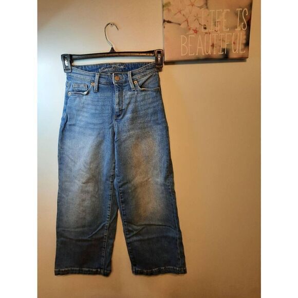 Universal Thread size 0 25 Wide Leg Blue Jeans - Picture 1 of 5